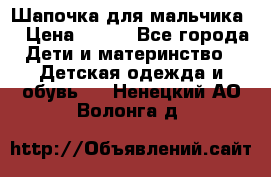Шапочка для мальчика  › Цена ­ 200 - Все города Дети и материнство » Детская одежда и обувь   . Ненецкий АО,Волонга д.